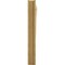 Ekena Millwork 5 1/2-in W x 34-in D x 46-in H Funston Slat Rough Cedar Woodgrain TimberThane Outlooker, Primed Tan OUTUR055X34X46FST24RCPR - alternate 4